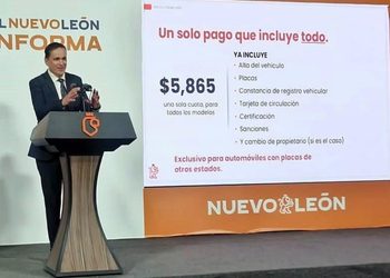 FIJA NL CUOTA DE $5 MIL 865 PARA REGULARIZAR AUTOS FORÁNEOS;TRÁMITE TAMBIÉN SERÁ EN LÍNEA