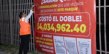 EXIGE MC ACLARAR SOBRECOSTO EN PARQUE LOS NARANJOS; OBRA REBASA YA LOS 4 MILLONES DE PESOS Y DUPLICA PRESUPUESTO ORIGINAL
