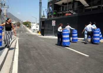 ABREN -POR FIN- OBRA DE ADRIÁN EN CARRETERA NACIONAL; CAOS SIGUE