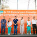 ENTREGAN SAMUEL Y MARIANA MÁS DE MIL KITS ESCOLARES; ALISTAN NUEVAS ESCUELAS