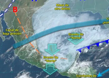 ¿SE VA POR FIN EL CALOR DE MONTERREY? MASA DE AIRE FRÍO TRAERÁ ALIVIO ESTA SEMANA