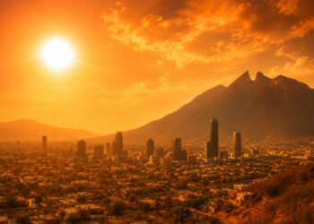 VIVE NUEVO LEÓN SU TERCER AGOSTO MÁS CALUROSO EN 42 AÑOS; TEMPERATURA MÁXIMA PROMEDIO FUE DE 36.7° C
