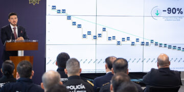 LLEGA AL 90% REDUCCIÓN DE HOMICIDIOS DOLOSOS EN NUEVO LEÓN; ANUNCIA SAMUEL BAJA CON RESPECTO AL 2024