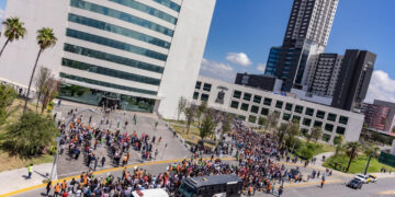 ¿TE ASUSTASTE? REALIZAN SIMULACRO NACIONAL EN EDIFICIOS PÚBLICOS DE NUEVO LEÓN