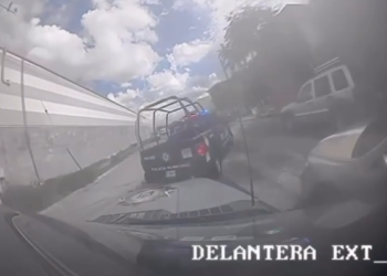 TERMINA PERSECUCIÓN CON CAPTURA; DETIENEN A PAREJA EN AUTO ROBADO EN SALINAS VICTORIA