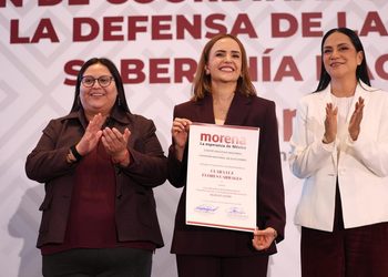 DEFIENDE DIRIGENTE DE MORENA NL ELECCIÓN DE CLARA LUZ; MINIMIZA ANABEL ALCOCER CRÍTICAS DE TATIANA
