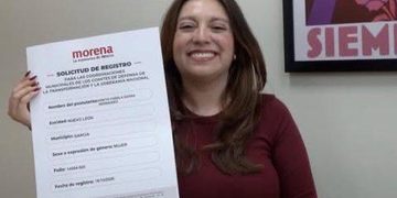 VA GRETA POR COORDINACIÓN DE MORENA EN GARCÍA.; COMPETIRÁ CONTRA MANUEL GUERRA