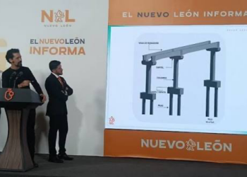 DESCARTA ESTADO RIESGO EN CIMENTACIÓN DE LÍNEA 4; ASEGURA QUE RESISTIRÍA SOCAVACIÓN DE HASTA 11 METROS. 