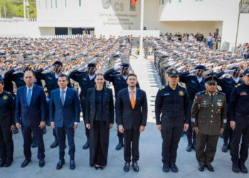 DUPLICA SAMUEL A FUERZA CIVIL EN 5 AÑOS; SUMA 7 MIL 700 POLICÍAS