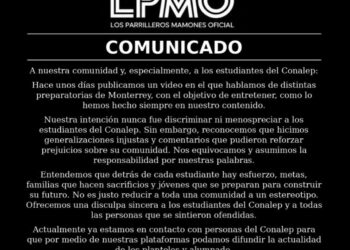 SE DISCULPAN ‘LOS PARRILLEROS MAMONES’ CON ALUMNOS DEL CONALEP
