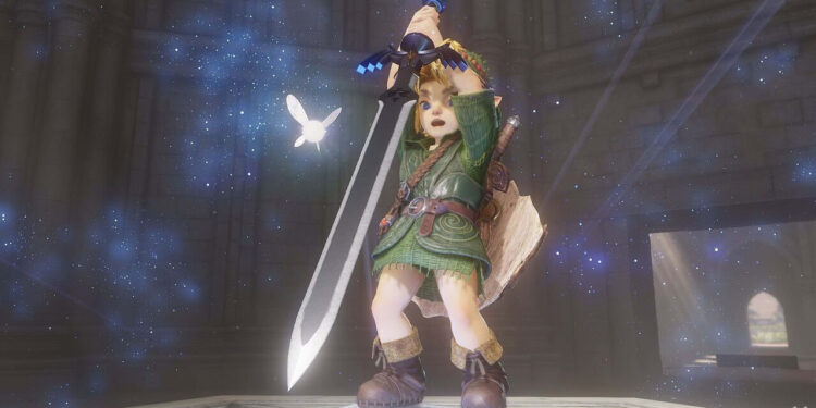 THE LEGEND OF ZELDA: OCARINA OF TIME REVELA CUÁNTO ESPACIO OCUPARÁ SU REMAKE EN NINTENDO SWITCH 2 1 THE LEGEND OF ZELDA: OCARINA OF TIME REVELA CUÁNTO ESPACIO OCUPARÁ SU REMAKE EN NINTENDO SWITCH 2