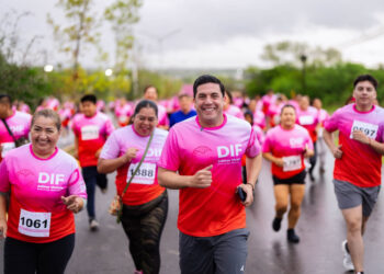 REÚNE TROTE 5K A MÁS DE 2 MIL 500 CORREDORES EN SALINAS VICTORIA PARA PROMOVER PREVENCIÓN DEL CÁNCER DE MAMA