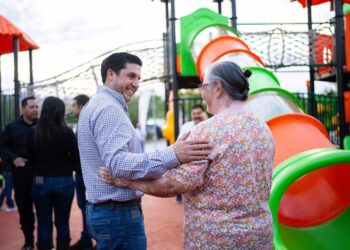 ENTREGA RAÚL CANTÚ NUEVO ESPACIO RECREATIVO EN LOS MORALES, SALINAS VICTORIA
