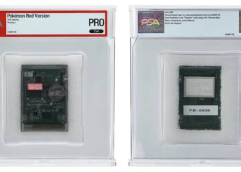 SUBASTAN EXTRAÑO PROTOTIPO DE POKÉMON ROJO PARA GAME BOY Y ALCANZA MÁS DE 123 MIL DÓLARES